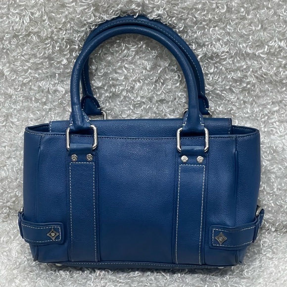 MCM Blue Leather shoulder Bag - Picture 3 of 16